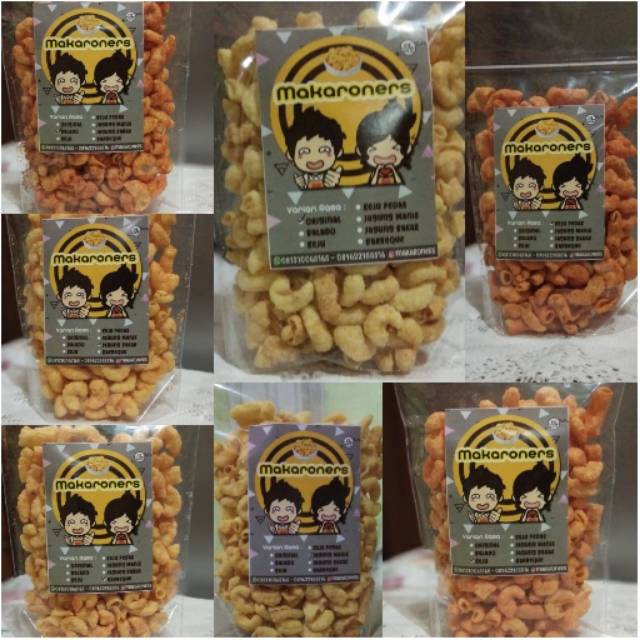 

(MAKARONERS) Makaroni Renyah 100gr