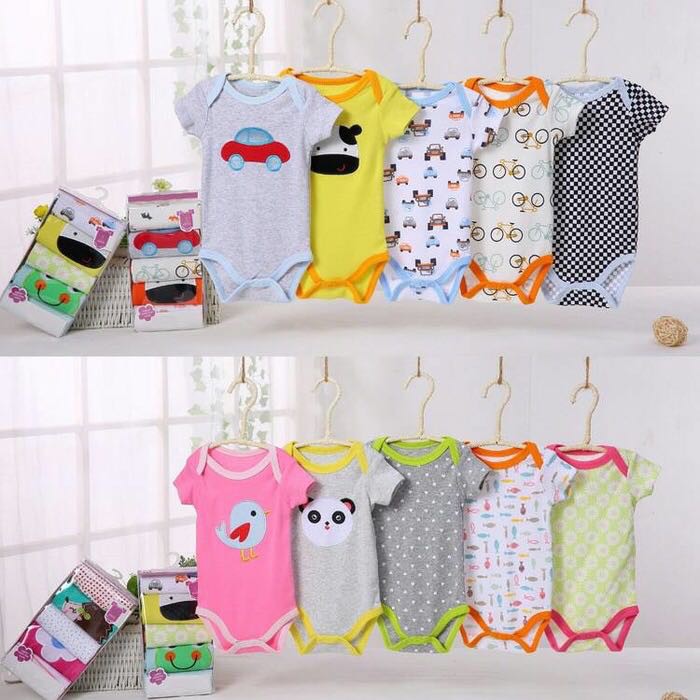 Premium Carter's Bluefly Jumper 5 in 1 kaos bayi celana anak