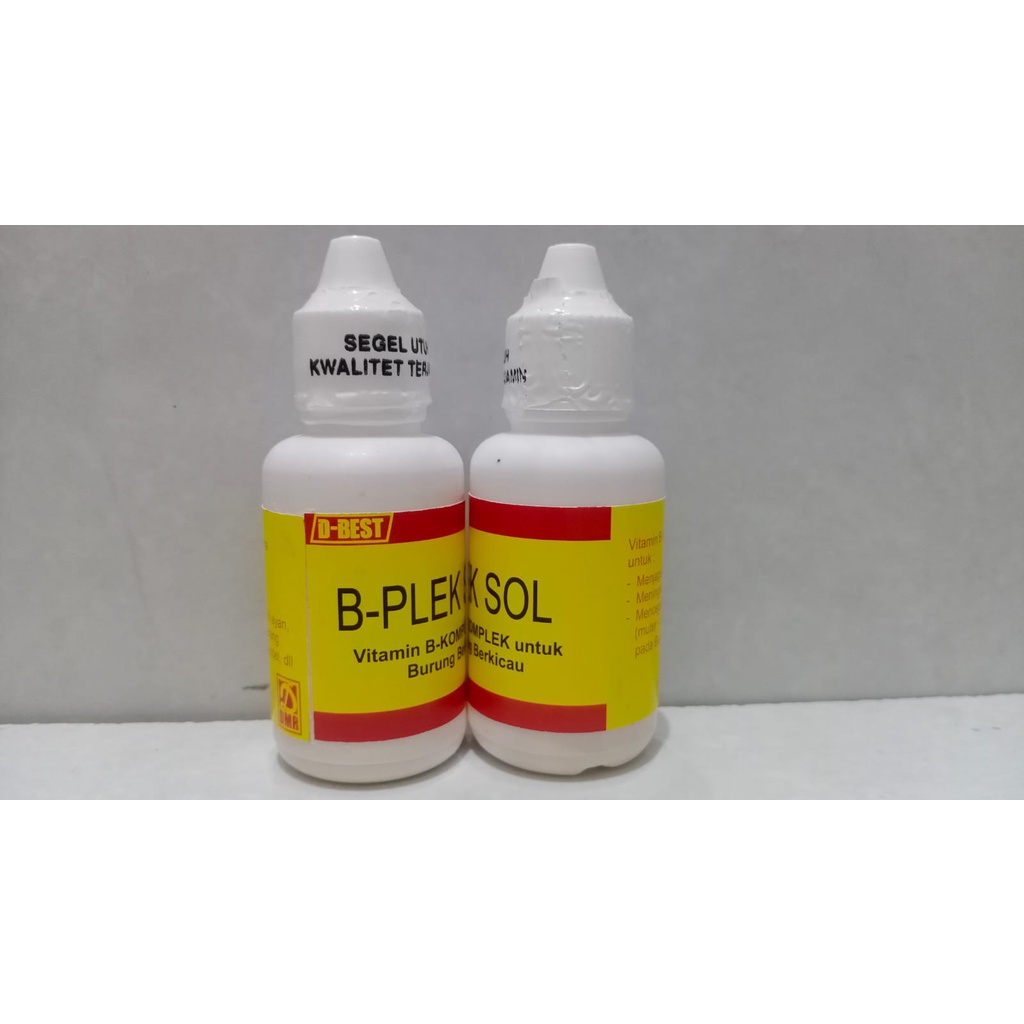 B-PLEK SOL Bplek sol VITAMIN B KOMPLEK UNTUK MURAI KACER & BURUNG LAIN