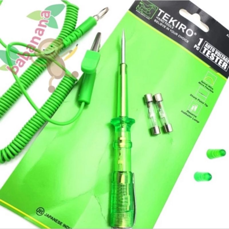 Tekiro Tespen set AU-VT1061 auto voltage tester tool alat cek listrik