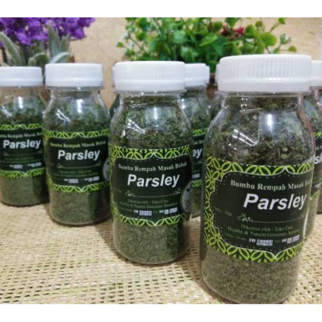 

PARSLEY KERING PETERSELI KERING TERLARIS SURABAYA