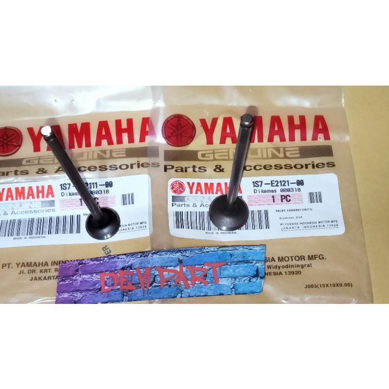klep set payung klep Yamaha 1S7 Jupiter MX Vixion.original