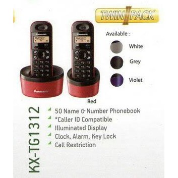 PANASONIC KX-TG1312 - Telepon Wireless