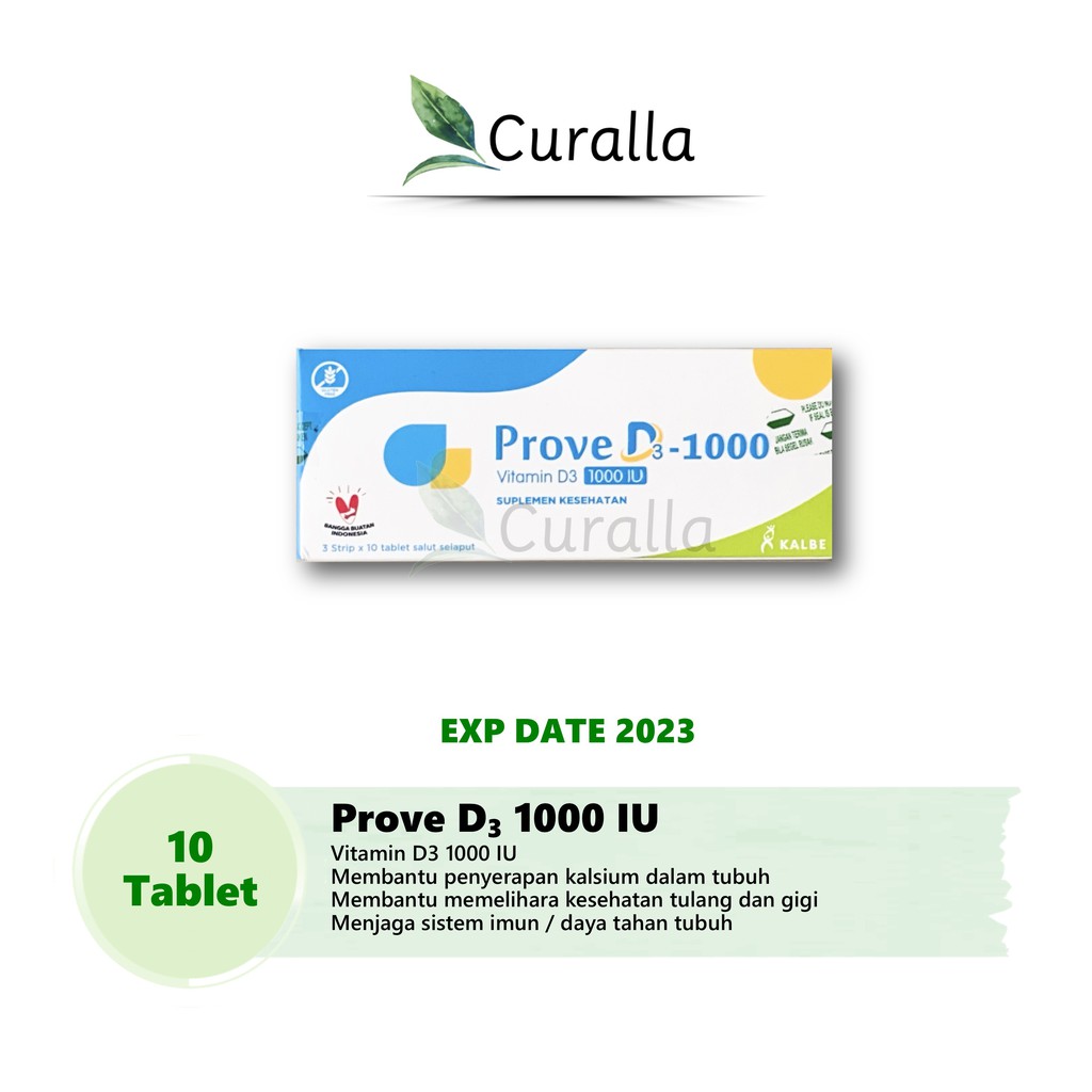 PROVE D3 1000 IU / 5000 IU (1 STRIP)