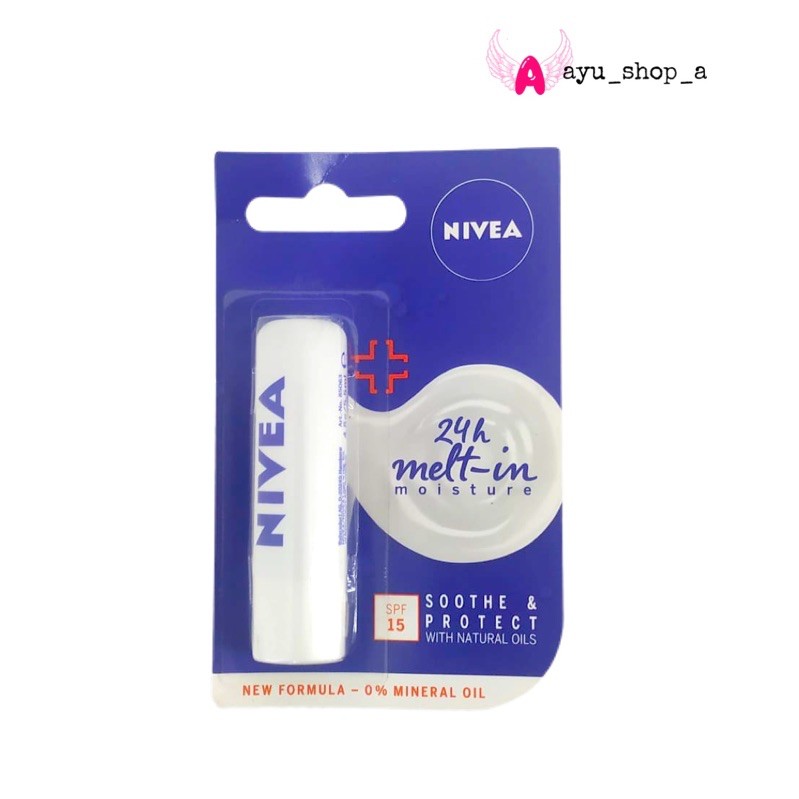 Nivea Lip Care Shoothe &amp; Protect Spf 15