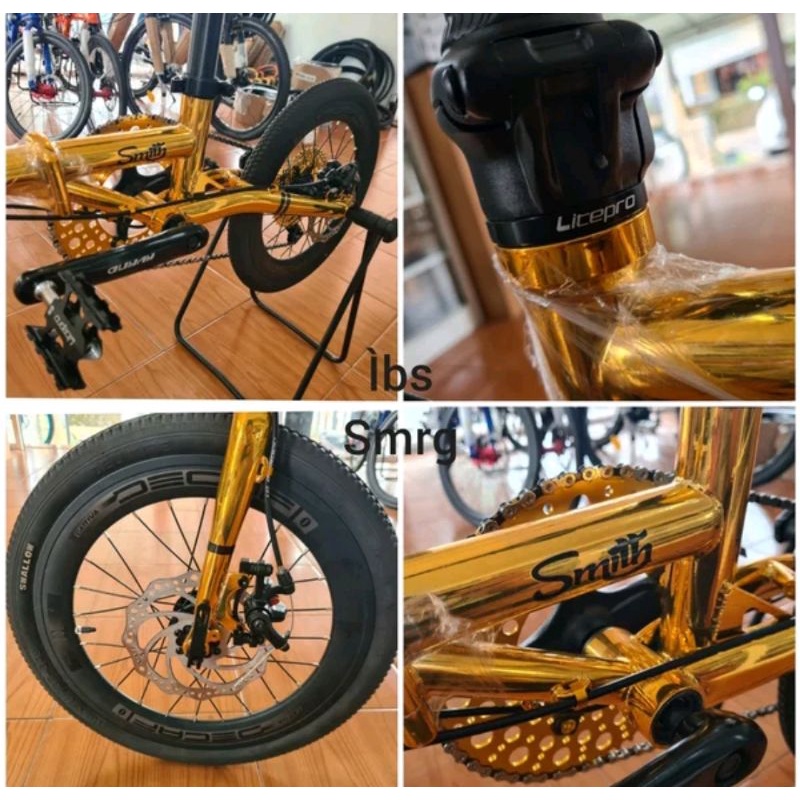 Sepeda Lipat Smith Slk 1 x 10 Speed Fullbike Seli 16 Plus 349 Parts Litepro . Fnhon gust element troy pacific analog mxl jazz