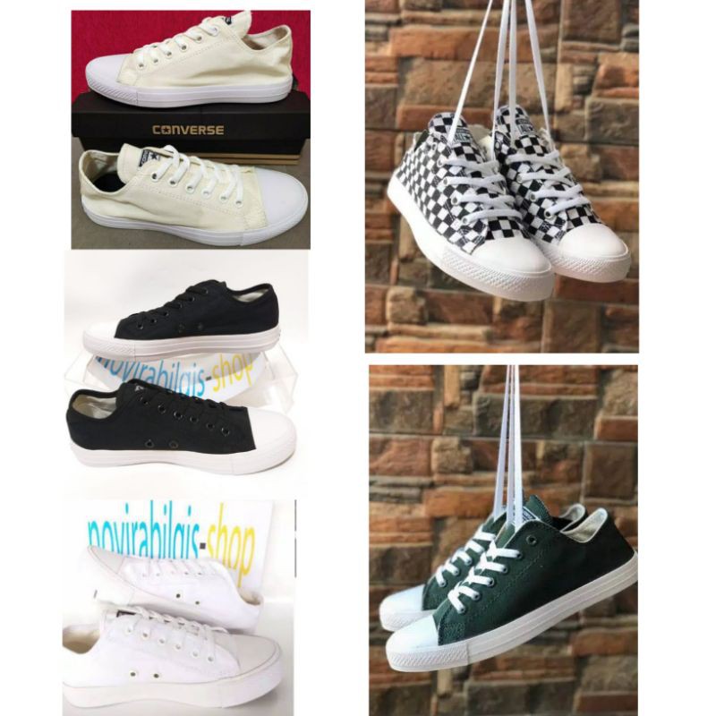 sepatu sneakers ct/polos pria/wanita  pree bok