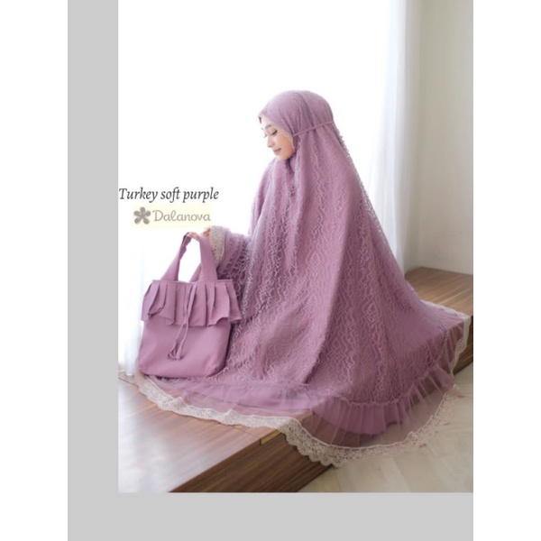 Mukena Dewasa TURKEY Dalanova Mukena Premium 100% Original Terbaru 2022