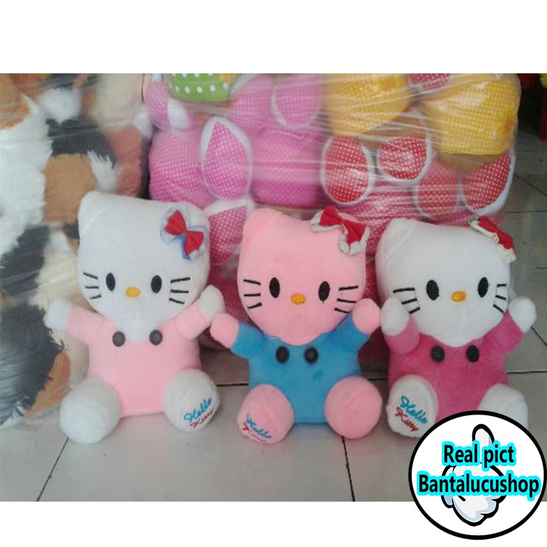 Boneka hello kitty velboa s