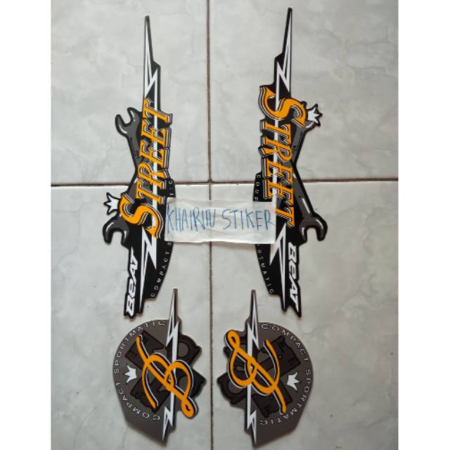 Striping striker beat street hitam dof 2020 020 2021 original