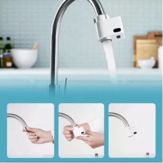 Zajia Xiaoda Automatic Smart Water Saving Penghemat Kran Keran Air Infrared Sensor Otomatis