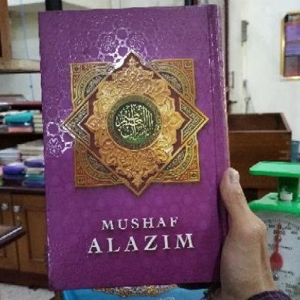 

Al Quran Mushaf Alazim ( 16 X 24.5 ) Tanggung Hard Cover - Cbs Moomtaz