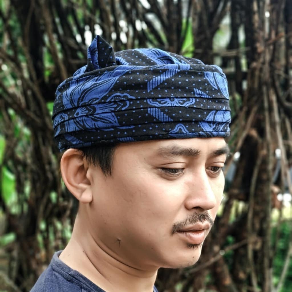 Iket Sunda CANDRA SUMIRAT BADUY KENEKES - Ikat Iket Totopong Sunda Motif Baduy Kanekes