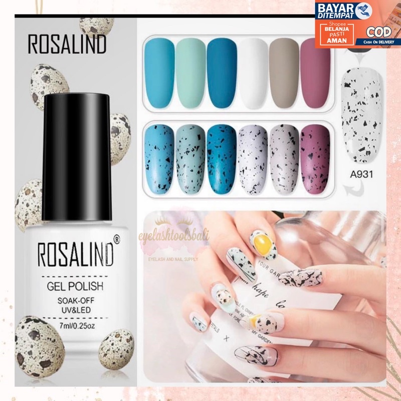 ROSALIND EGG SHELL TELUR PUYUH 7ml