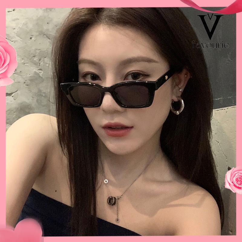 [COD]1 pcs kacamata hitam Small Square/retro sunglasses trendy glasses-FA