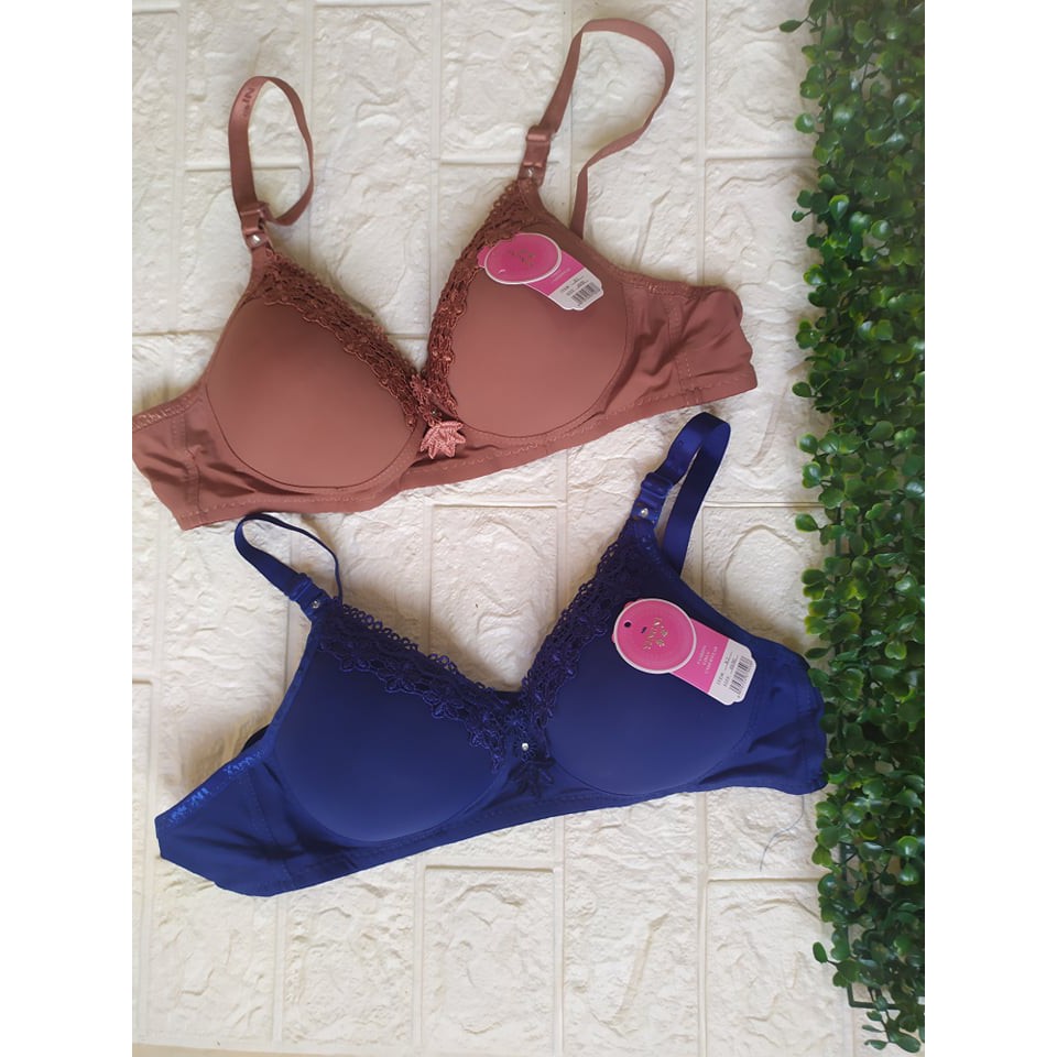 Bh Bra Tanpa Kawat Cup Besar  / Size 36 38 40 42 / Good Quality / Real Picture-3