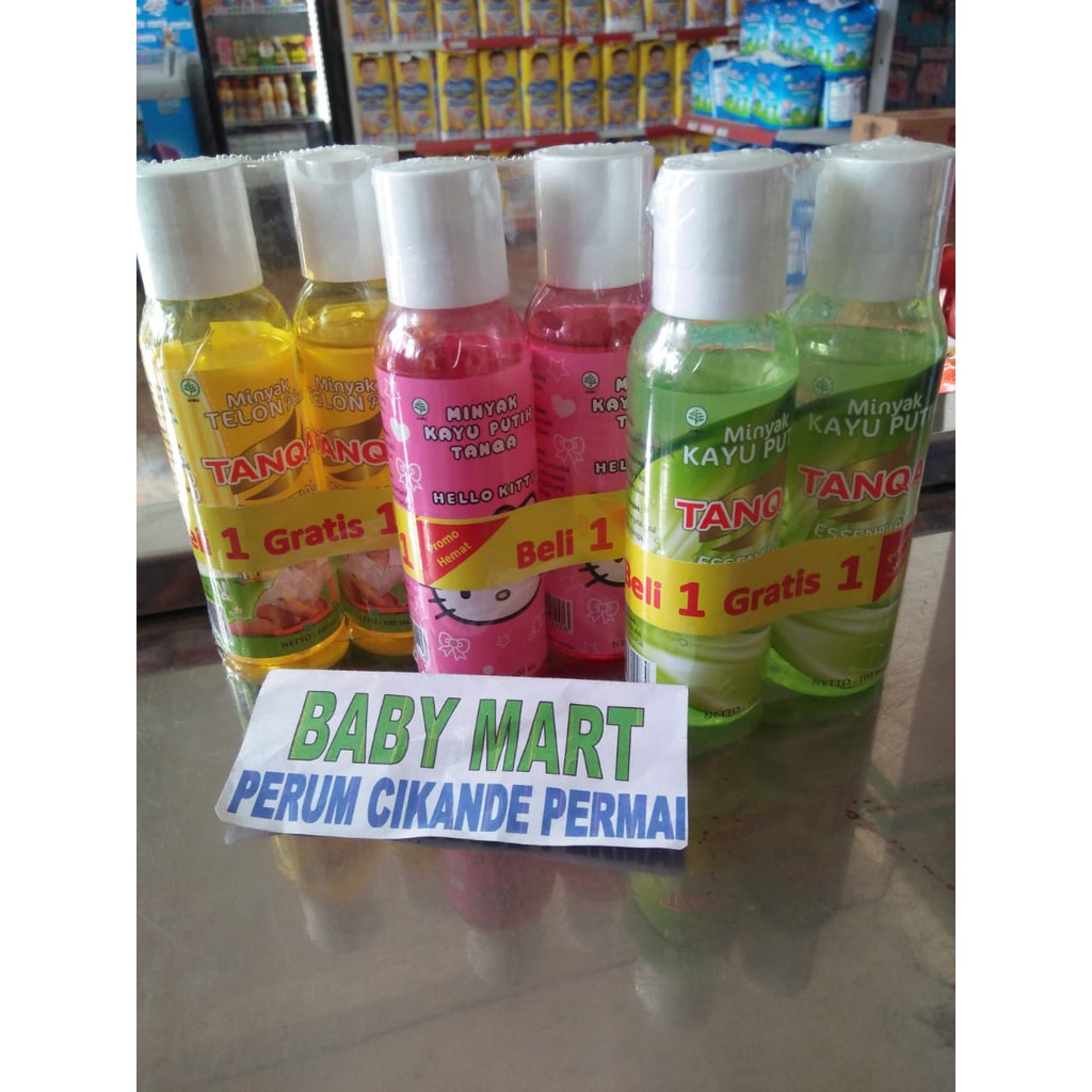 TANQA MINYAK TELON, KAYU PUTIH & TELON PLUS 100ml