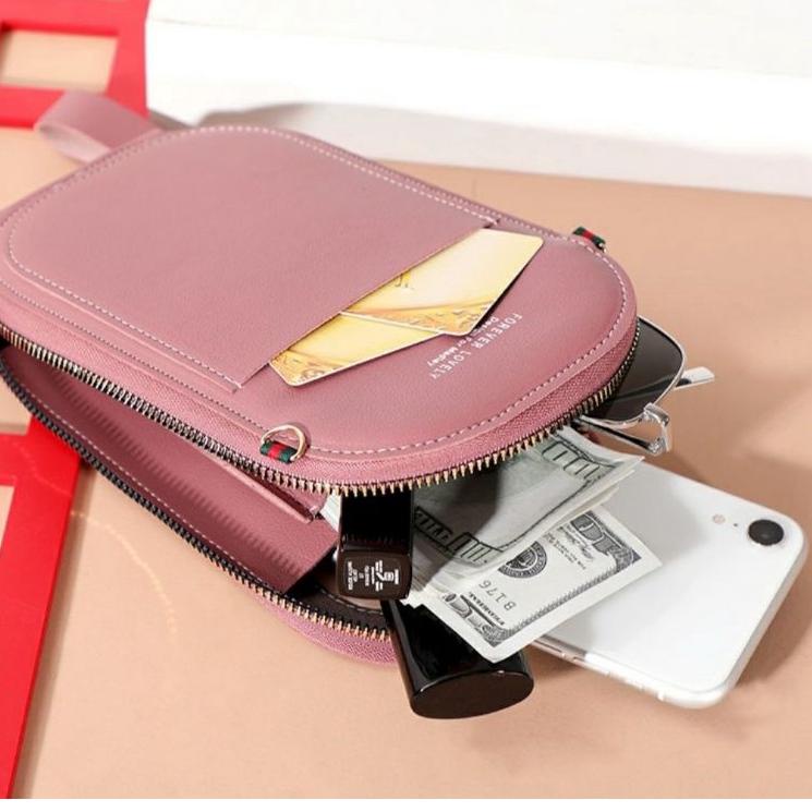 Dijamin Miring harga.. Tas Slempang Wanita Hp Mika Forever Young - Slingbag Wanita Bahan Minisso Pre