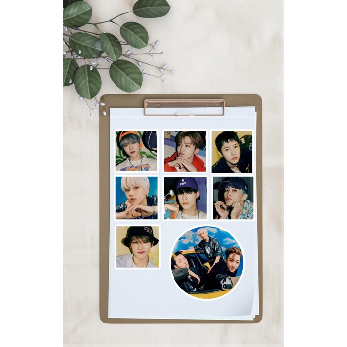 100pcs / set Stiker KPOP NCT DREAM BEAT Untuk Dekorasi Album Foto / Scrapbook DIY