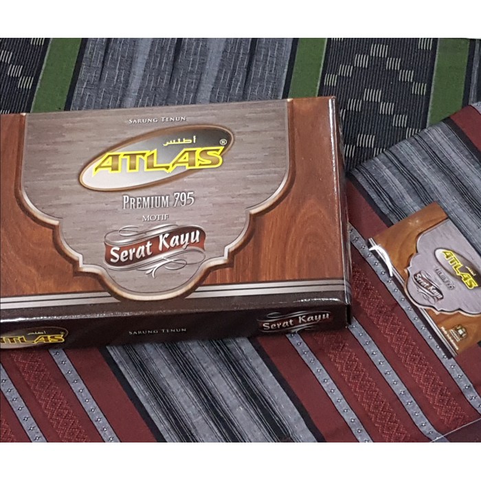PROMO TERMURAH Sarung Atlas Serat Kayu Premium 795 motif BHS