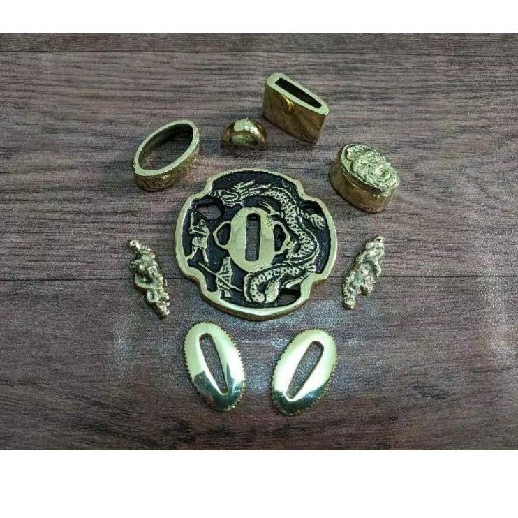 Muraaaahh.. tsuba 1 set aksesoris katana samurai