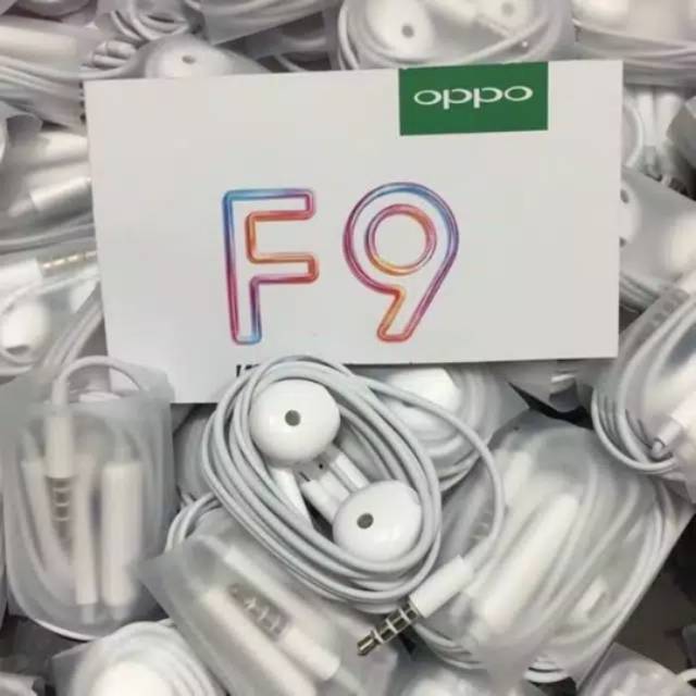 HF OPPO HEADSET OPPO F9 CABUTAN LEPASAN HP OPPO F9