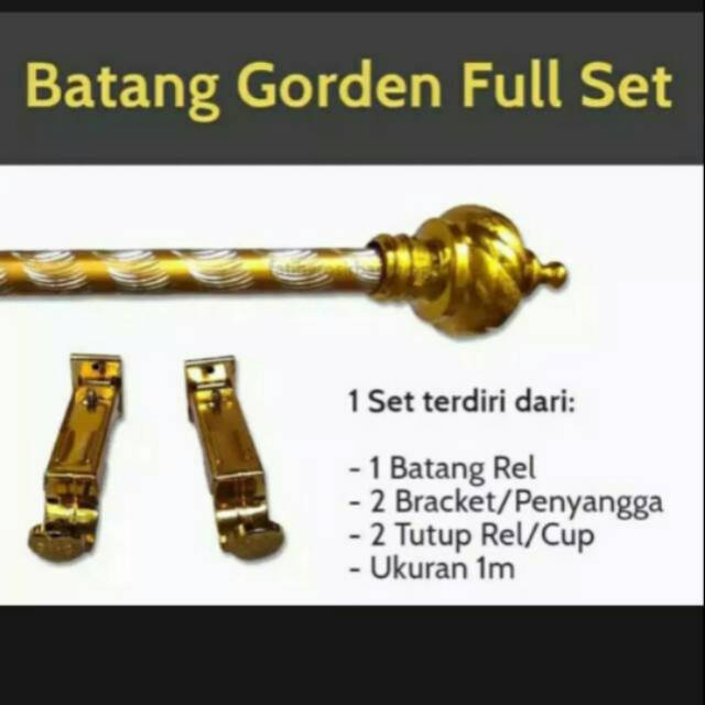 BESI GORDEN / BATANG GORDEN FULL SET