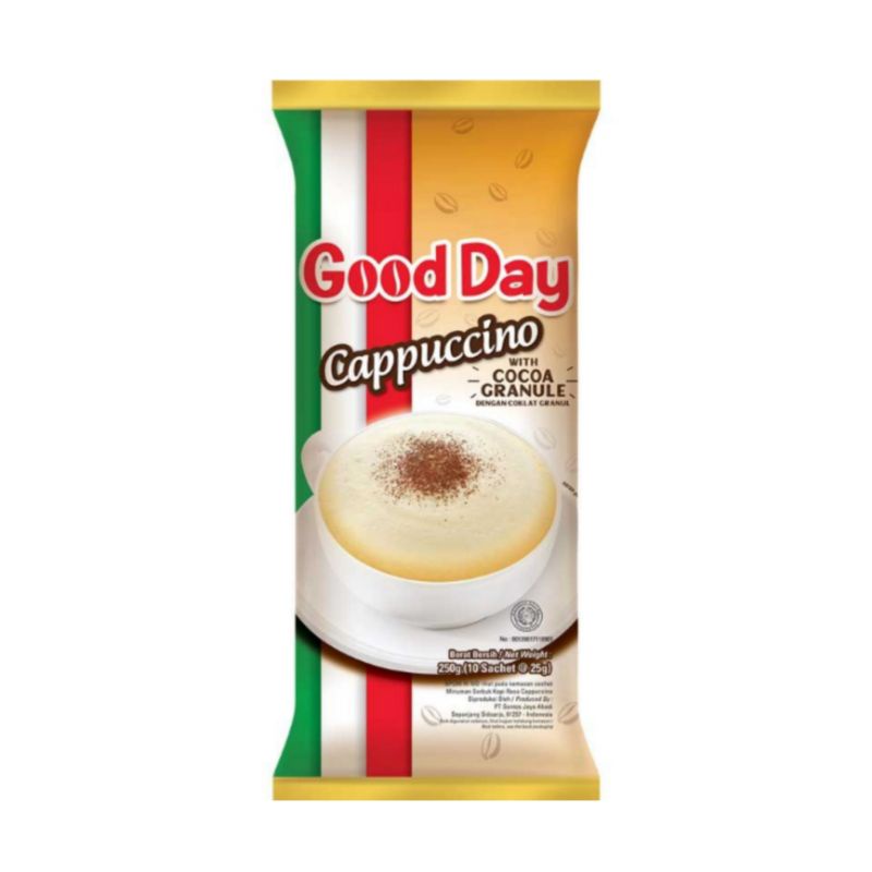 

Good Day Kopi Instant Cappuccino 10 x 25 g