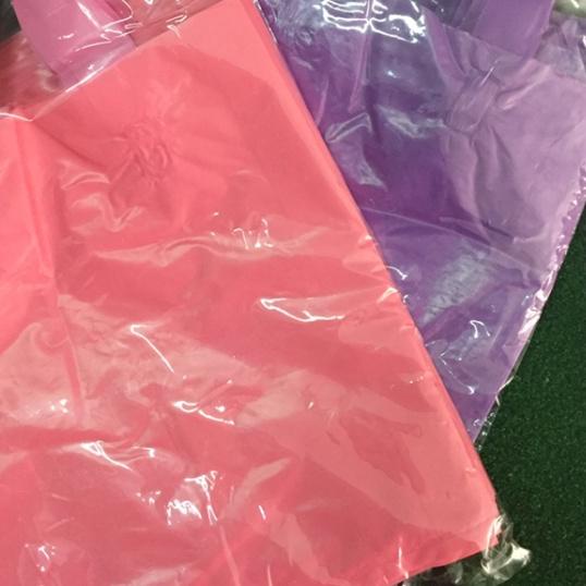 

Kantong Plastik Softhandle - Shopping Bag Soft Handle Polos 35x38 - Polos