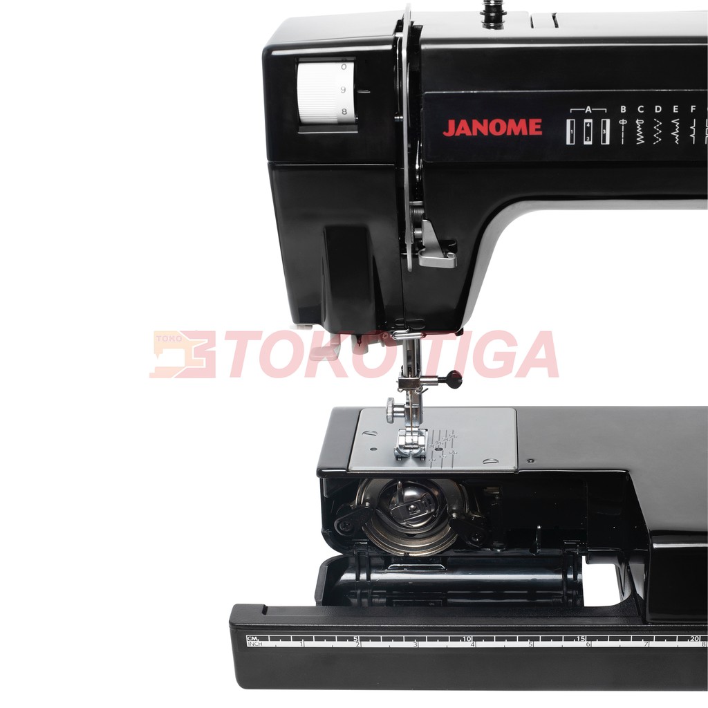 Mesin Jahit JANOME Heavy Duty HD1000 / HD-1000 (Black Edition)