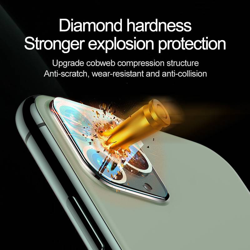 Pelindung Layar Tempered Glass 9h Warna Polos Untuk Iphone 12 Pro Max Mini 11 Pro Max