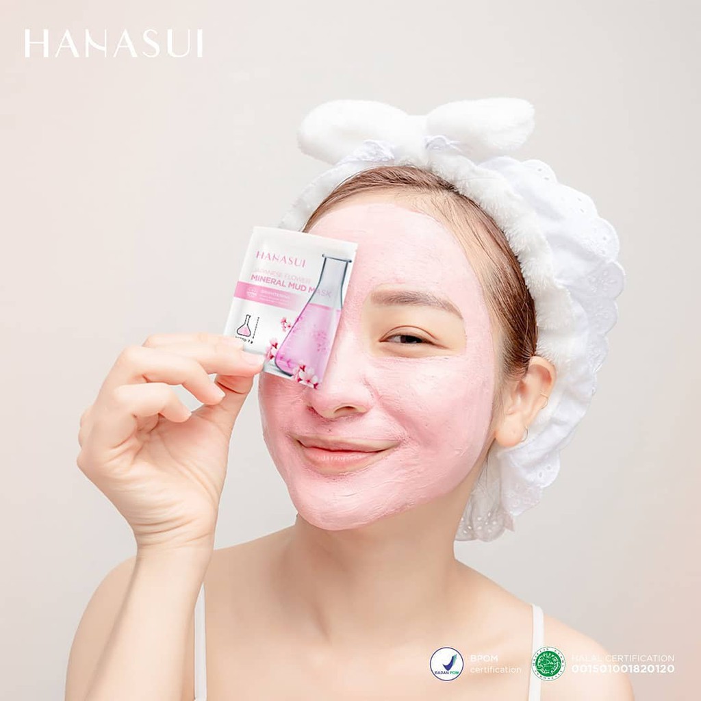 HANASUI MINERAL MUD MASK ORIGINAL Brightening Acne Pore Minimizing/READY