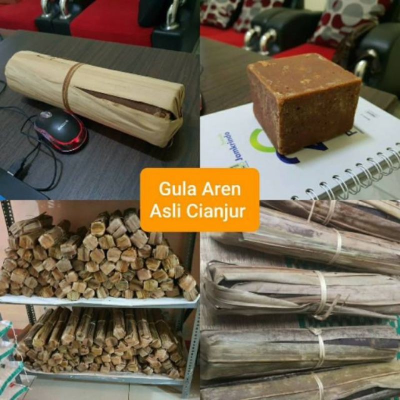 

Gula AREN / Gula kaung Asli..Organik asli dari Pohon Aren Pilihan kemasan 500 Gram (1/2 KG)