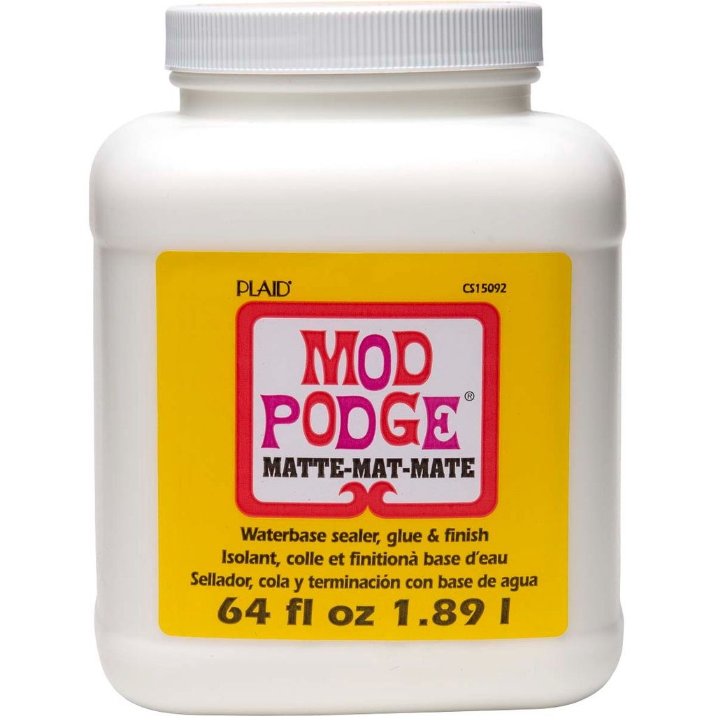 

Mod Podge ® Matte ModPod Glue Matte 64oz 1.89ltr CS11202 Modpodge USA