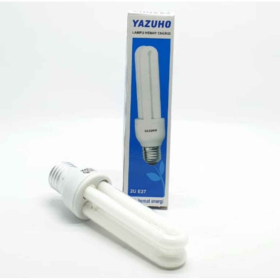 Yazuho PLC 2U 15w 18w 20w Lampu Hemat Energi Cahaya Putih