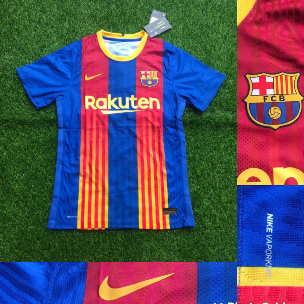 JERSEY BARCA 4TH PLAYER ISSUE VAPORKNIT 2020/2021 GRADE ORI