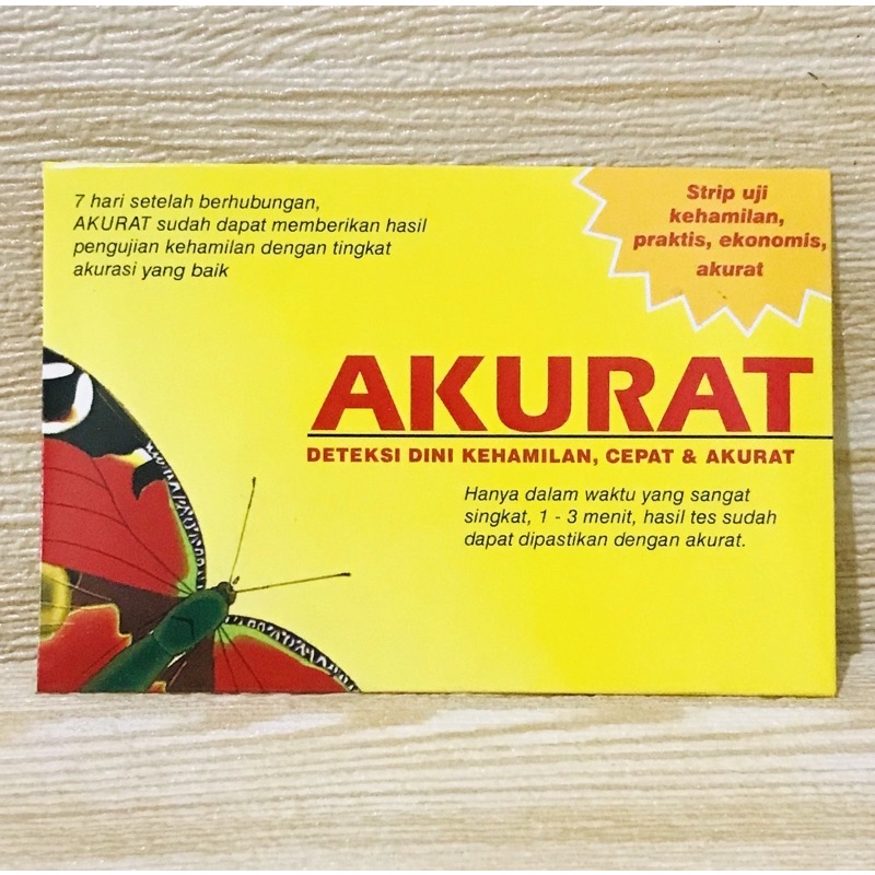TESPEK AKURAT STRIP | Alat Tes Kehamilan