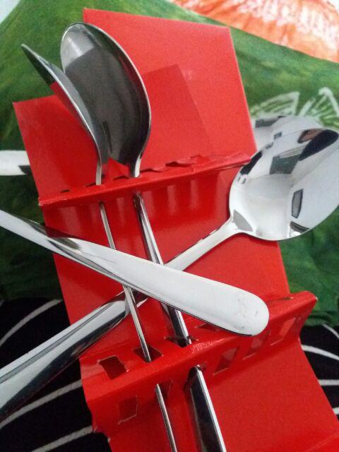 Promo Sendok Garpu Stainlessteel Lusinan