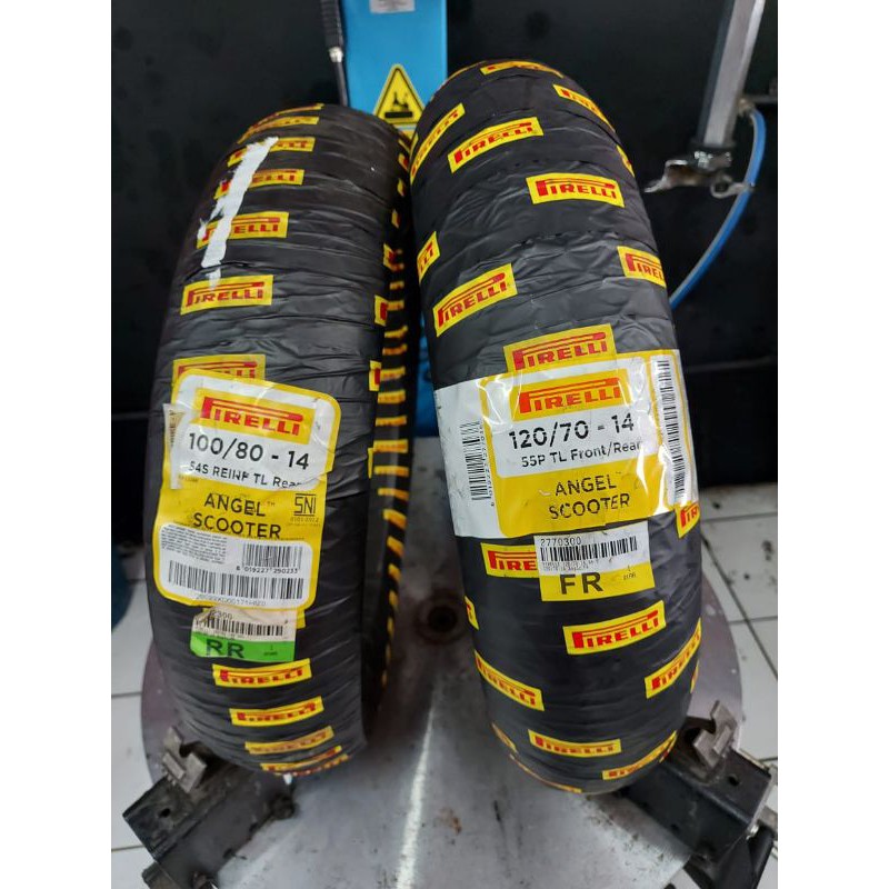 Ban Pirelli Angel Scooter Uk 100/80-14 & 120/70-14