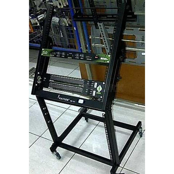 rack tempat mixer power equalizer 9U