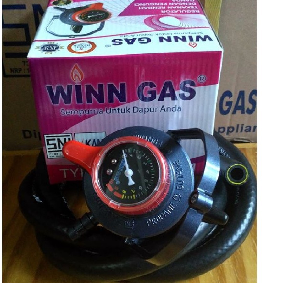 Winn Gas  , W 900 M  , Win Gas  ,  Selang  , Regulator  , Gas  , LPG 3 Lapis Asli Ori