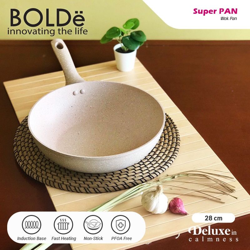 WAJAN BOLDE 28 CM GRANIT BEIGE SERIES