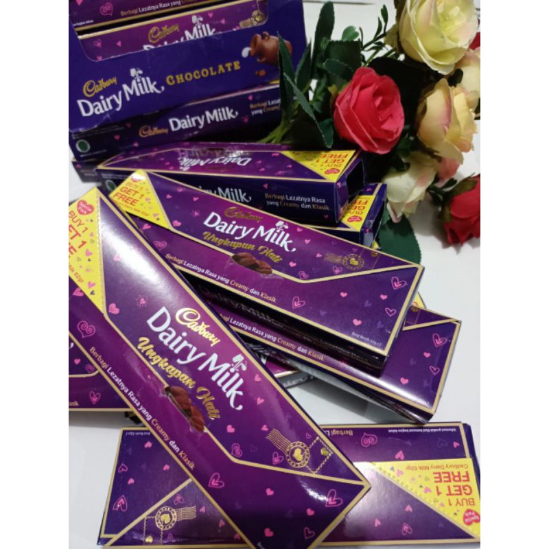 coklat cadbury dairy milk 62 gram