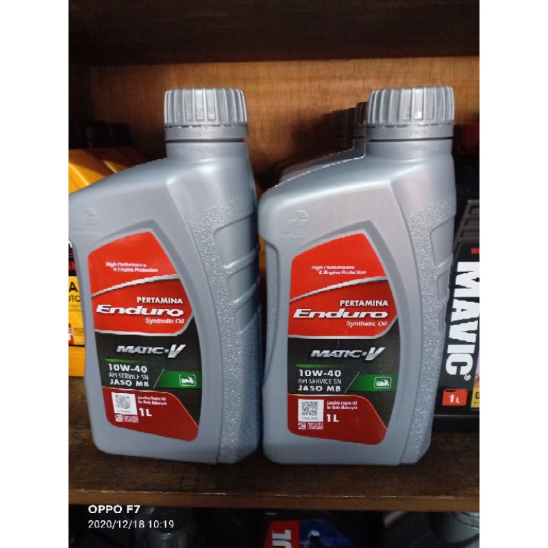 olie oli mesin nmax aerox enduro matic v 1ltr