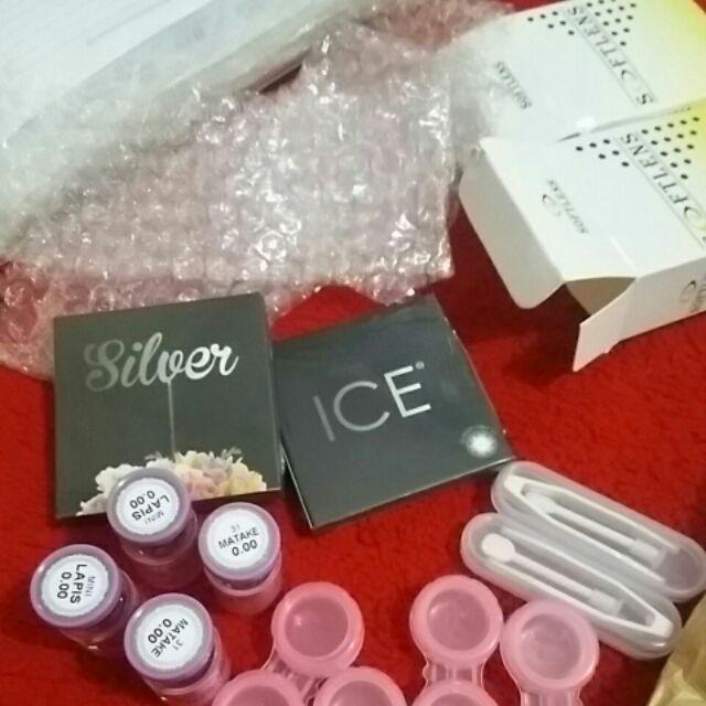 Softlens X2 Ice Silver 02 Cloudy Grey