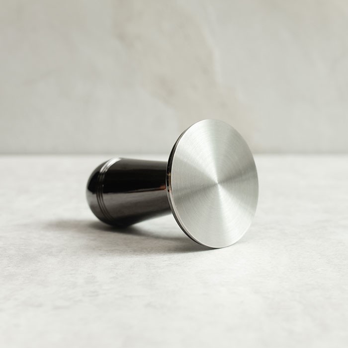 Tamper - Electroplate Handle 58mm - Black-1