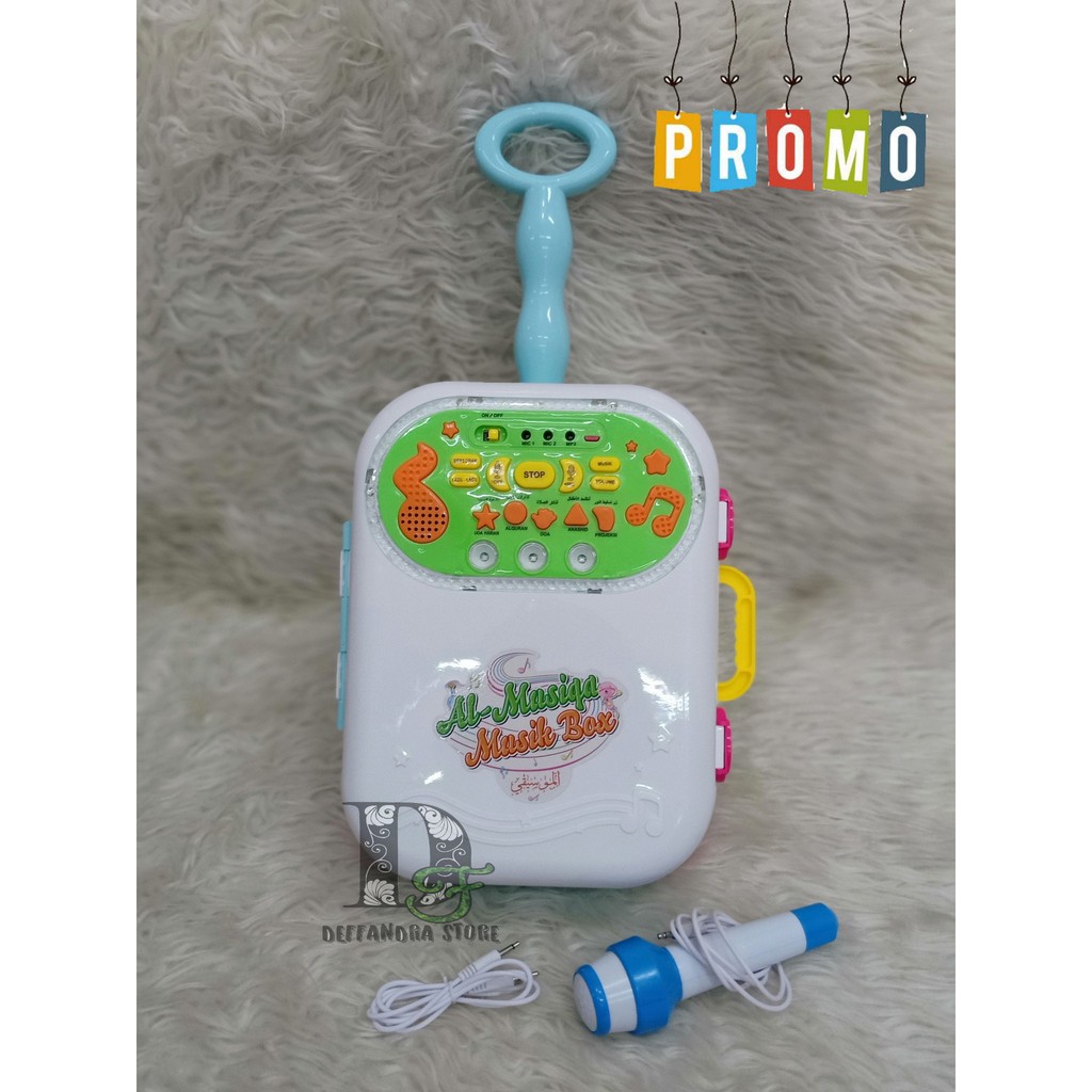 Speaker alquran almusiqa musik muslim mainan edukatif anak