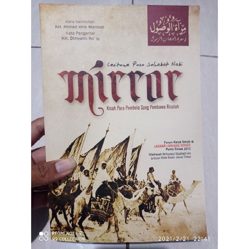 buku mirror buku sahabat nabi buku lirboyo sejarah sahabat murah meriah