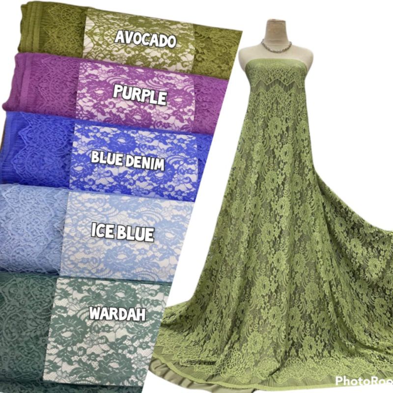 Brokat chantily, chantilly,santily,brokat semi francis cantily,kain brukat Brokat semi prancis,kain 