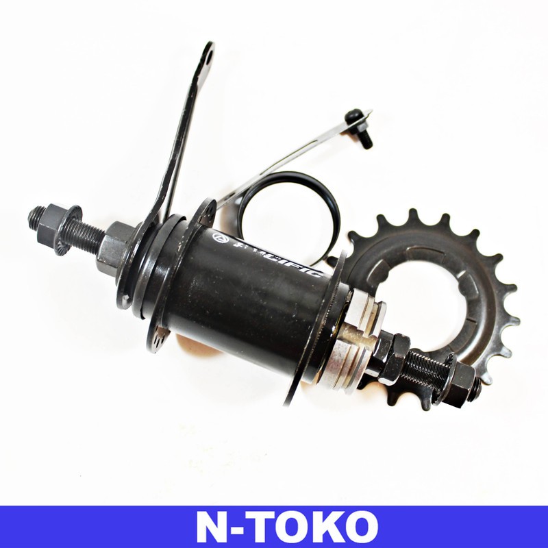 Hub Torpedo BMX 36 Hole Hitam Alloy Sepeda 1 Set